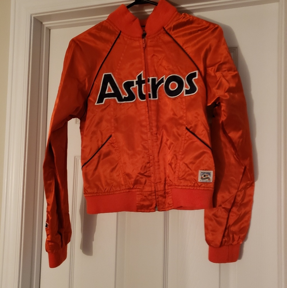 Astros authentic satiñ jacket